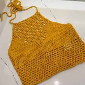 🌻3/$25 Crochet Halter Top
